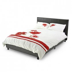 New York Faux Leather Bed Frame
