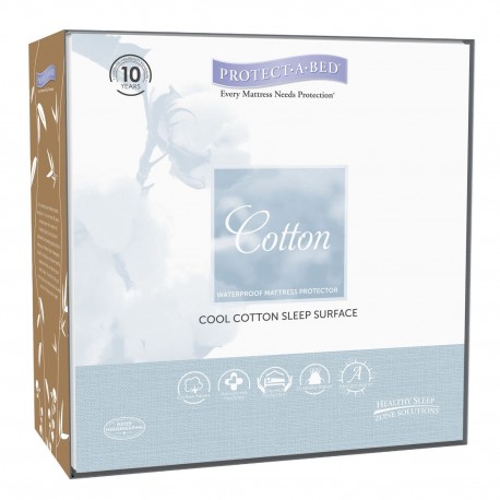 Cool Cotton Waterproof Mattress Protector