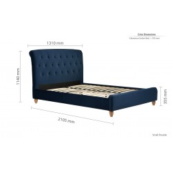 Brompton Fabric Bed Frame