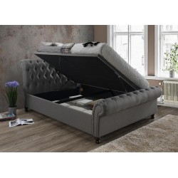 Castello Fabric Side Ottoman Frame