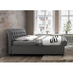 Castello Fabric Side Ottoman Frame